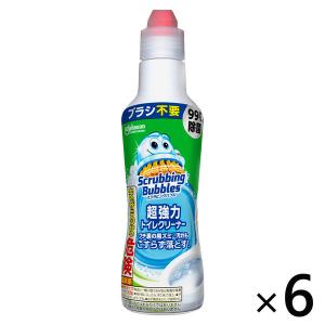 スクラビングバブル トイレ掃除 超強力トイレクリーナー 400g 1セット(6本) ジェル ボトルタイプ トイレ洗剤 ジョンソン