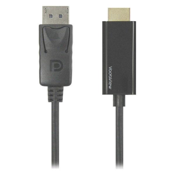 Vodaview HDMIケーブル変換 5m DisplayPort[オス]-HDMI[オス] VV...