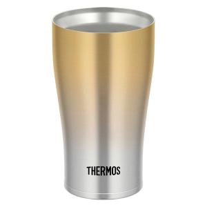 【セール】サーモス（THERMOS） 真空断熱タンブラー 340ml ゴールドフェード JDE-341C GD-FD 1個
