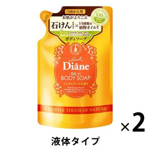 モイスト・ダイアン　ボディソープ詰替　シトラスブーケの香り　400ml　2個【液体タイプ】