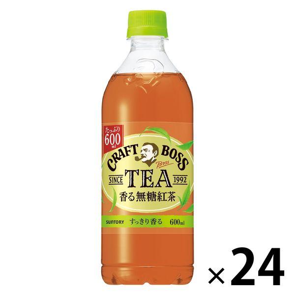 サントリー クラフトボス TEAノンシュガー 香る無糖紅茶 600ml 1箱（24本入）