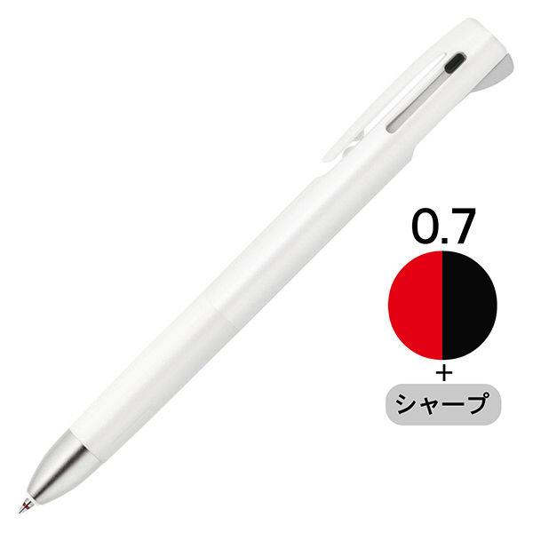 多機能ボールペン ブレン2+S 0.7mm 白軸 2色ボールペン+シャープ B2SA88-W ゼブラ