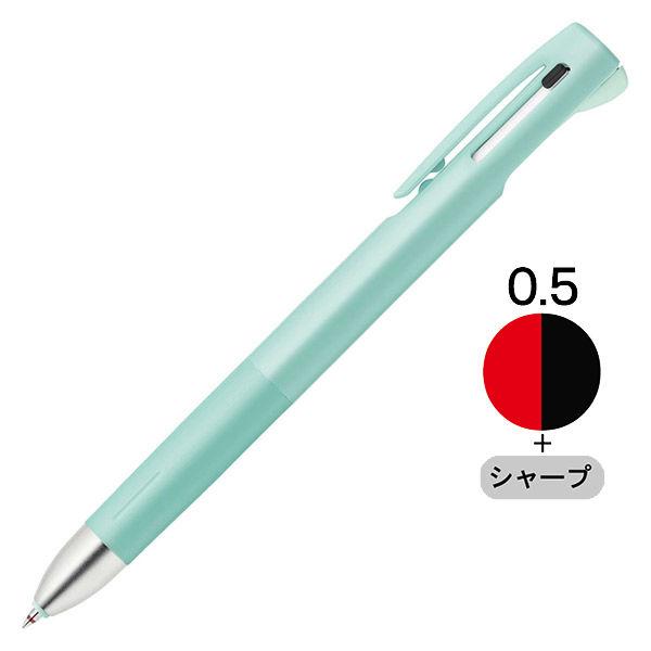 多機能ボールペン ブレン2+S 0.5mm ブルーグリーン軸 2色ボールペン+シャープ B2SAS8...
