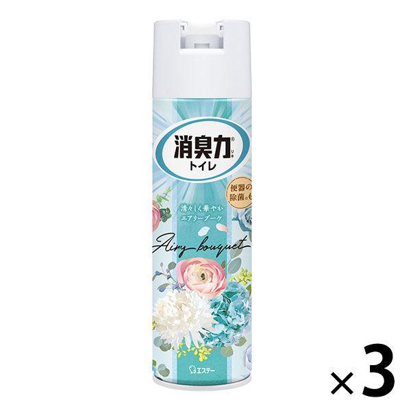 【セール】トイレの消臭力スプレー トイレ用 エアリーブーケ 365ml 3本 消臭剤 芳香剤 エステ...