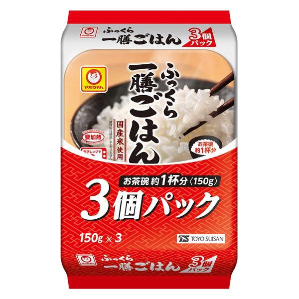 パックごはん 3食 ふっくら一膳ごはん（3食入）× 1個 東洋水産 米加工品 包装米飯