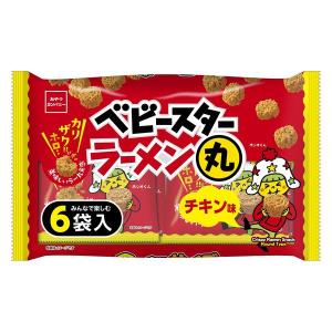 ベビースター ラーメン丸チキン味 6袋入 132g 1個 おやつカンパニー 小袋 小分け 食べきり
