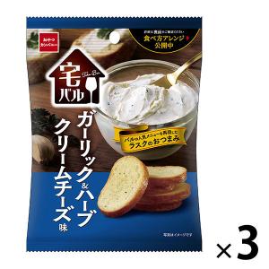 おつまみ スナック菓子 宅バル ガーリック＆ハーブクリームチーズ味 28g 1セット（1袋×3）