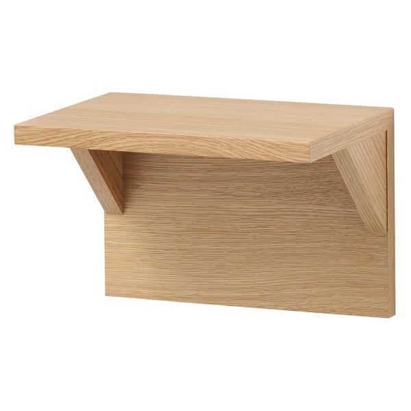 無印良品 壁に付けられる家具猫用ステップ オーク材突板 幅３０×奥行２１×高さ２０ｃｍ 良品計画