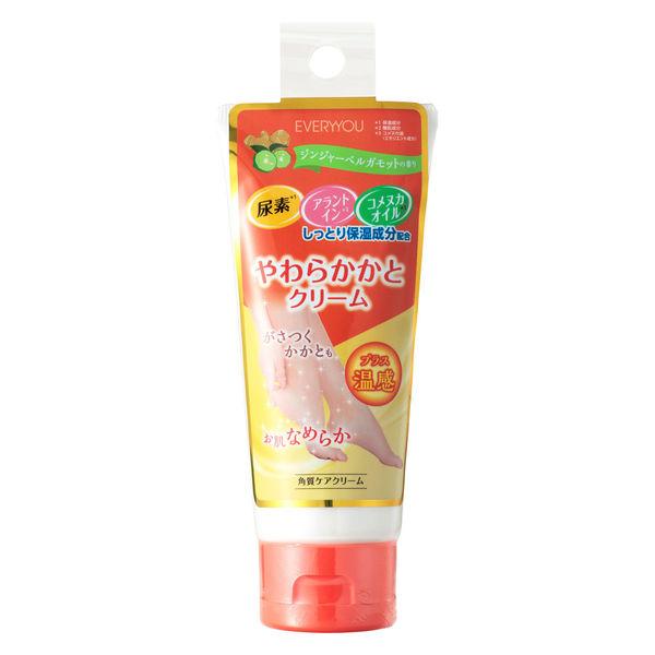 【アウトレット】EVERYYOU（エブリユー）やわらかかとクリーム 80g ドウシシャ