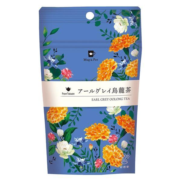 Mug＆Pot（マグ＆ポット） アールグレイ烏龍茶 1袋（6バッグ入） ウーロン茶 三角ティーバッグ