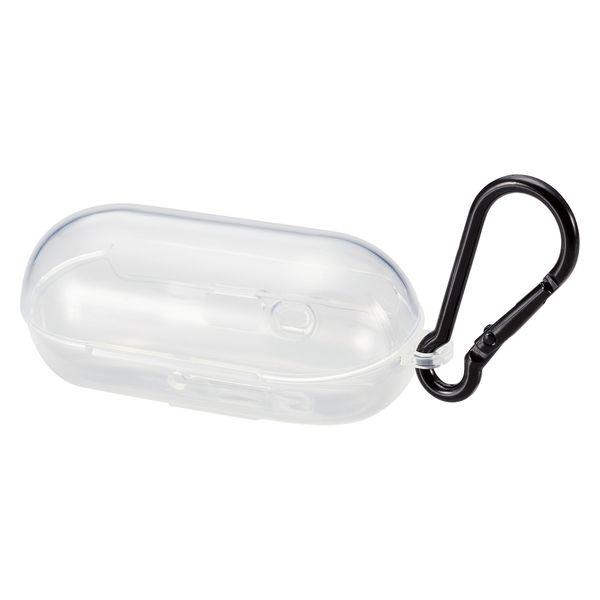 エレコム SONY WF-C700N対応アクセサリ/ソフトケース/カラビナ付き/ワイヤレス充電対応/...