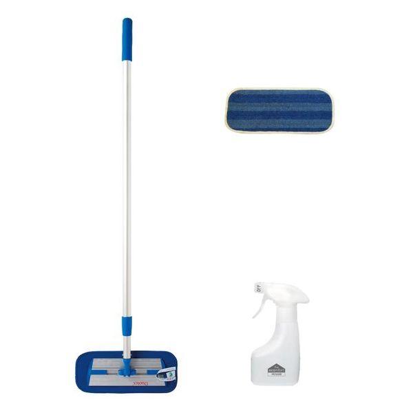 MQ・Duotex クライメートスマート プレミアムモップ3種セット 30cmブルー＆交換クロス1枚...