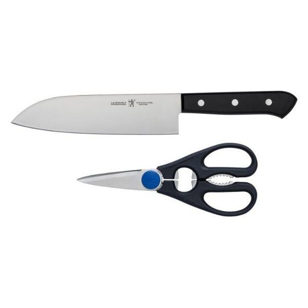 ツヴィリングJ.A.ヘンケルスジャパン ヘンケルス ロストフライ 三徳包丁 / 料理バサミ セット ...