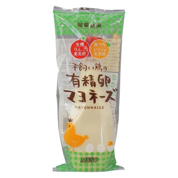 平飼い鶏の有精卵マヨネーズ290ｇ 1個 ムソー