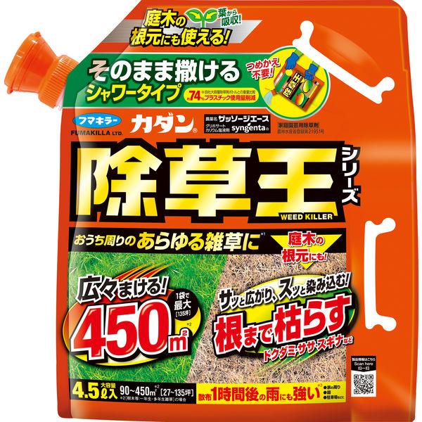 【園芸用品】フマキラー カダン除草王ザッソージエース　エコパウチ4.5L 1個