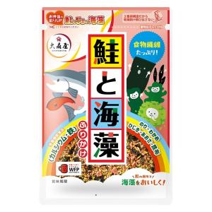 大森屋 鮭と海藻ふりかけ チャック付（のり・わかめ・ひじき・あおさ・昆布）42g 1個