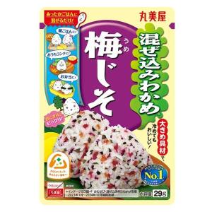 丸美屋 混ぜ込みわかめ 梅じそ 29g 1個 丸美屋食品工業 ふりかけ