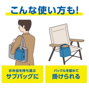 サーモス 保冷ロールトップバッグ 5L アッシ...の詳細画像5