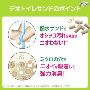 猫砂 デオトイレ ふんわり香る 消臭・抗菌サン...の詳細画像5