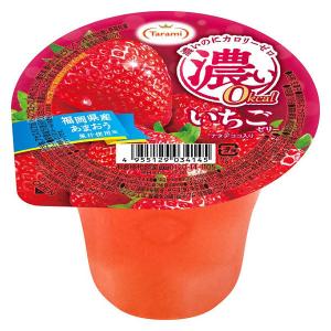 濃い0kcal　いちごゼリー195g 1個 たらみ ゼリー