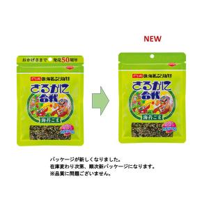 やま磯 さるかに合戦 海苔ごま チャック付 4...の詳細画像3