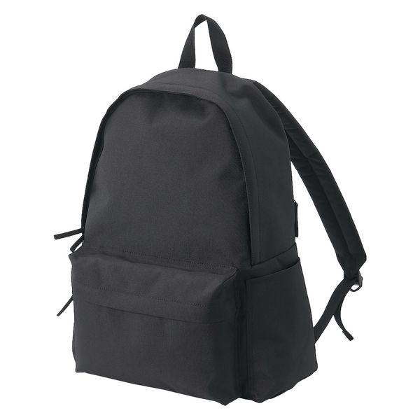 無印良品 肩の負担を軽くする 撥水リュックサック 黒 良品計画