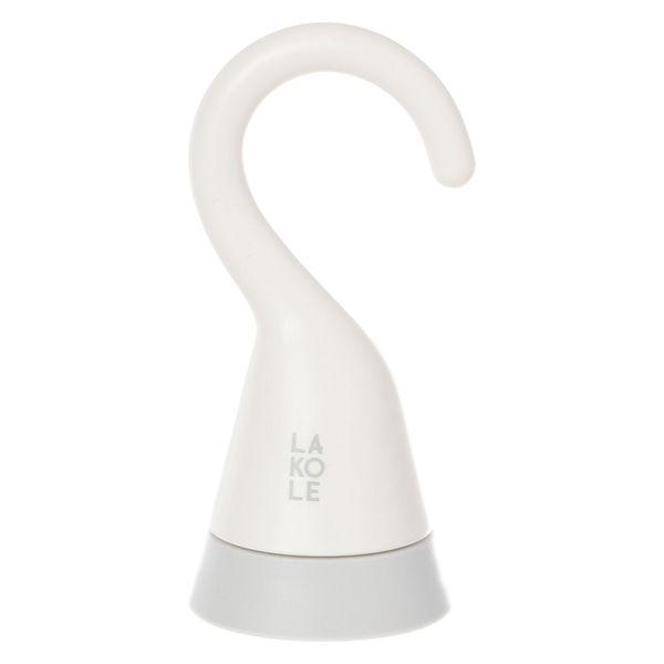 どこでもタオルフック ホワイト LAKOLE/ラコレ