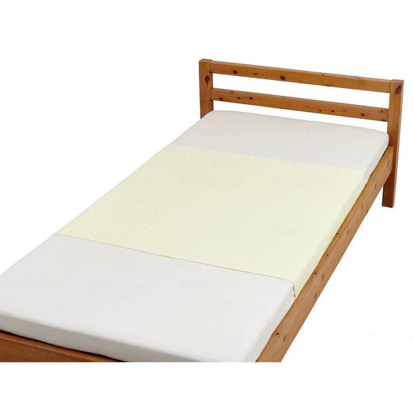 ウェルファン スタンダード防水シーツやさしい綿パイル クリーム 009577 1枚