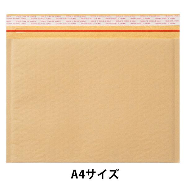 薄口クッション封筒 茶 A4サイズ 1箱(100枚入) アスクル オリジナル