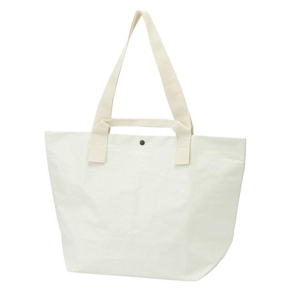 無印良品 ポリプロピレンシートトートバッグ ライトベージュ 約幅５３×高さ３６×マチ幅１９ｃｍ 良品...