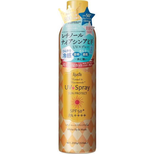 【アウトレット】アジャステ レチノール＆ナイアシンアミド UVスプレー ホワイトリリー＆ムスク  S...