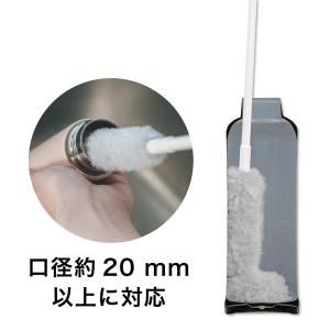 アフロのひと回し ボトル洗いスポンジ スリムボ...の詳細画像4