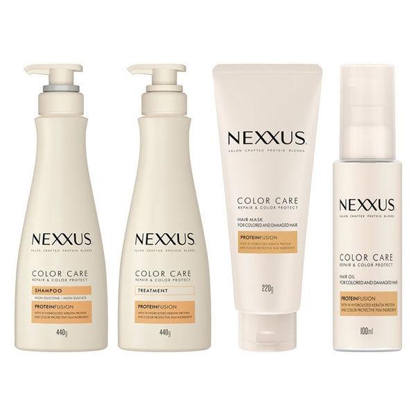 ネクサス リペア＆カラー プロテクト シャンプー ＋ トリートメント + ヘアマスク＋ヘアオイル ト...