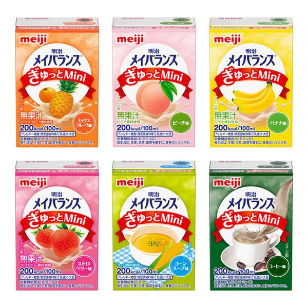 明治 メイバランスぎゅっとMini (ミニ）介護 流動食  アソートBOX 2671011 1箱(2...