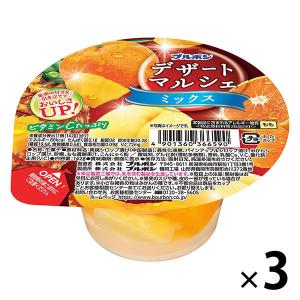デザートマルシェ ミックス 3個 ブルボン ゼリー デザート