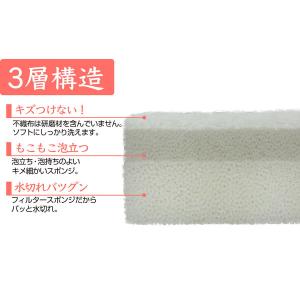キッチンスポンジ モノプレミアム 台所スポンジ...の詳細画像4