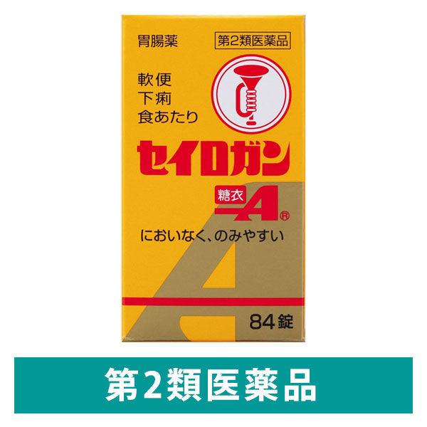セイロガン糖衣A 84錠 大幸薬品 軟便 下痢 食あたりに 臭いがなく飲みやすい錠剤【第2類医薬品】