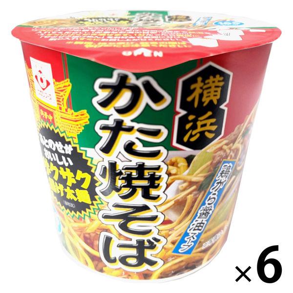 カップ横浜かた焼きそば鶏がら醤油味 1セット（1個×6） ヒガシマル