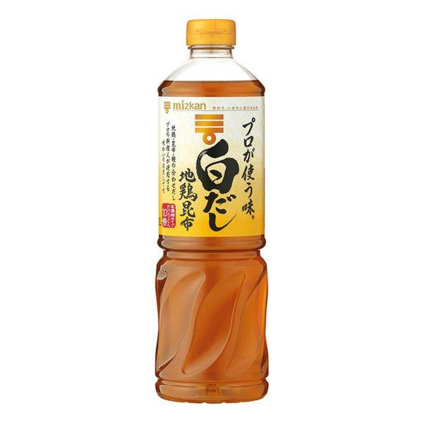 【セール】ミツカン　プロが使う味　白だし　地鶏昆布　1L（1000ml）　1本