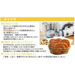 越後製菓 保存缶 醤油せんべい 01001 1個の詳細画像5