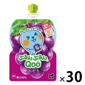 コカ・コーラ ミニッツメイドQoo ぷるんぷるんQoo ぶどう味 33056 1箱(30個入:6個入×5箱)