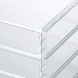 無印良品 重なるアクリルケース 横型5段 約幅...の詳細画像4