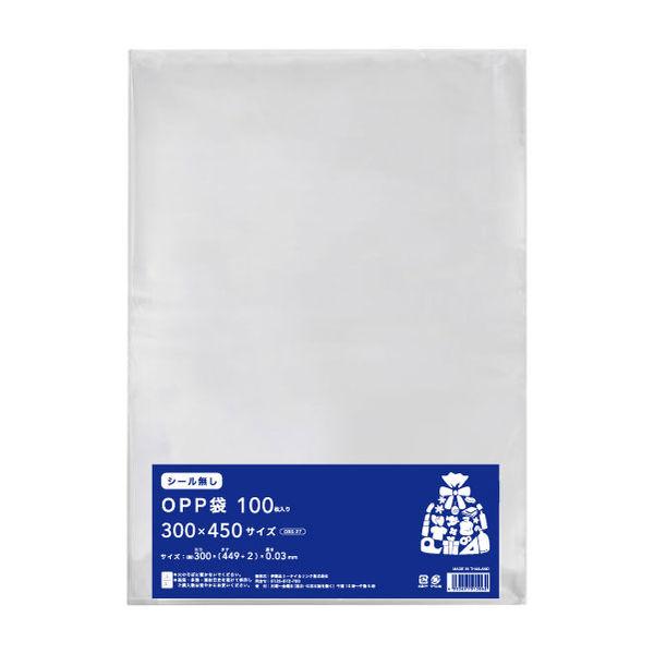 伊藤忠リーテイルリンク OPP袋(シールなし)300×450サイズ用 OBS-27 1袋(100枚入...
