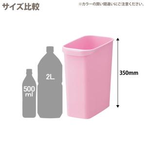 リス くず入れ角 13L ブルー GGYA13...の詳細画像2