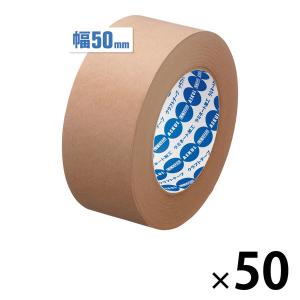 アスクル クラフトテープスーパーエコノミー5巻パック 1箱(50巻:5巻入×10パック) オリジナル