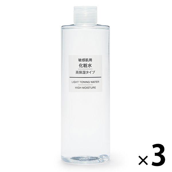 無印良品 敏感肌用 化粧水 高保湿タイプ（大容量） 400mL 1セット（1個×3） 良品計画