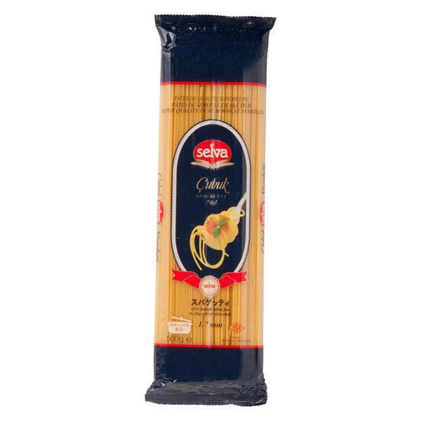 selva（セルバ） スパゲッティ 1.7mm 1袋（500g） ゆで時間8分 朝日 パスタ スパゲ...