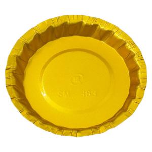 シンメイ ケーキトレー B63 ゴールド 1袋（100枚入）
