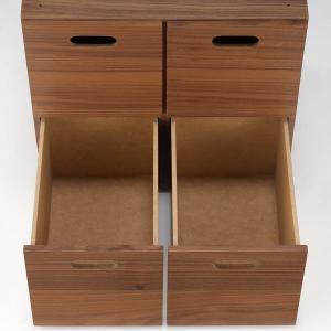 無印良品 スタッキングチェスト (引出し4個タ...の詳細画像4