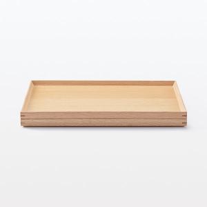 無印良品 木製 角型トレー 約幅40.5×奥行...の詳細画像5